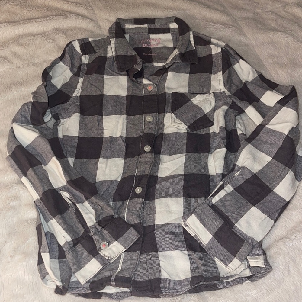 💕 Preloved Checkered Flannel